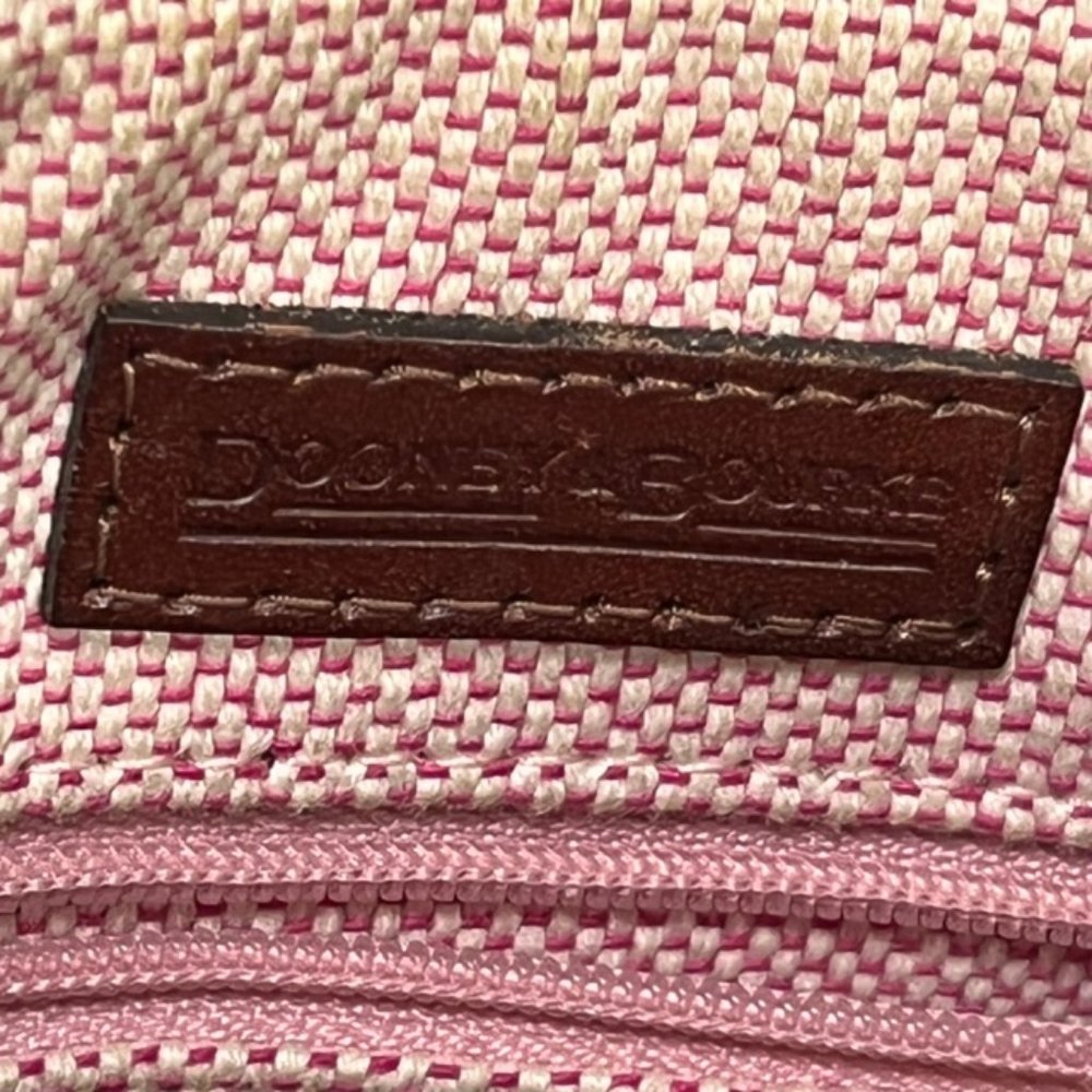 DOONEY & BOURKE Brown Pebble Leather Crossbody Bag - Picture 15 of 16
